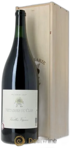 image du vin Pic Saint-Loup les Métairies du Clos Vieilles Vignes Christophe Peyrus et Françoise Julien 2021