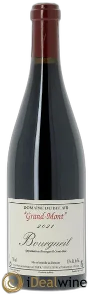 image du vin Bourgueil Grand Mont Domaine du Bel Air
