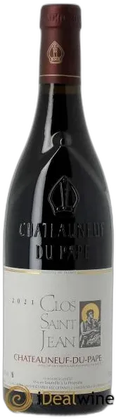 photo du vin Châteauneuf-du-Pape Clos Saint-Jean Pascal et Vincent Maurel 2021