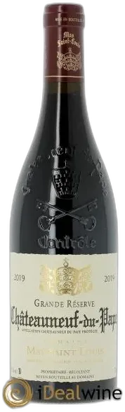 photos du vin Châteauneuf-du-Pape Grande Réserve Mas Saint-Louis