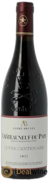 photos du vin Châteauneuf-du-Pape les Cailloux Cuvée Centenaire André Brunel 2022