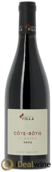 photo du vin Côte-Rôtie Carmina Pierre-Jean Villa 2023