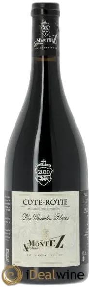 aperçu du vin Côte-Rôtie les Grandes Places Monteillet Domaine du) Stéphane Montez