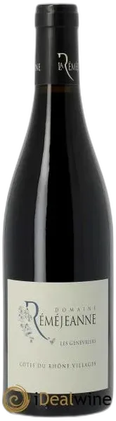 image du vin Côtes-du-Rhône les Genévriers la Réméjeanne 2020