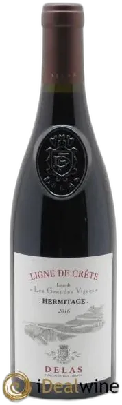image du vin Hermitage Ligne de Crête les Grandes Vignes Delas Frères 2016