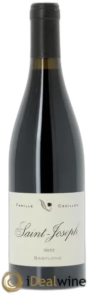 photo du vin Saint-Joseph Julien Cecillon 2023