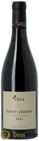 illustration du vin Saint-Joseph Préface Pierre-Jean Villa 2022