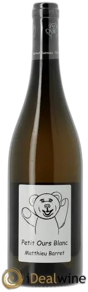 vue du vin Vin de France Petit Ours Blanc Coulet Domaine du) Matthieu Barret