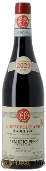 image du vin Montepulciano D&Apos;Abruzzo Doc Casa Pepe Emidio Pepe