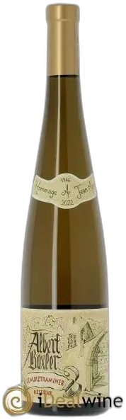 capture du vin Alsace Gewurztraminer Réserve Albert Boxler 2022