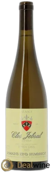 capture du vin Alsace Pinot Gris Clos Jebsal Vendanges Tardives Zind-Humbrecht 2023