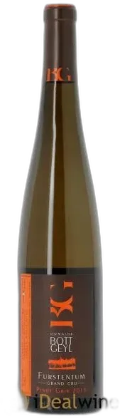 photos du vin Alsace Pinot Gris Grand Cru Furstentum Bott-Geyl 2015