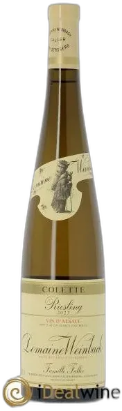illustration du vin Alsace Riesling Cuvée Colette Weinbach