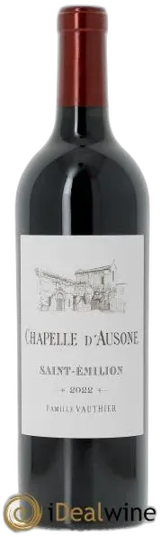 photo du vin Chapelle D&Apos;Ausone Second Vin 2022