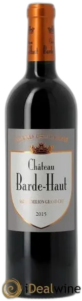 photo du vin Château Barde Haut Grand Cru Classé