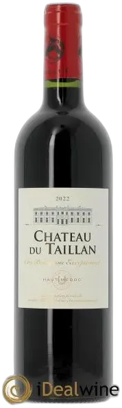 photo du vin Château du Taillan Cru Bourgeois Exceptionnel 2022