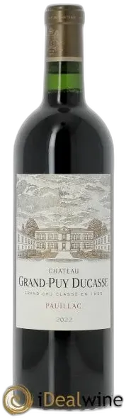 photo du vin Château Grand Puy Ducasse 5ème Grand Cru Classé 2022