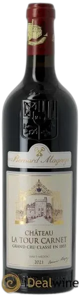 capture du vin Château la Tour Carnet 4ème Grand Cru Classé 2021