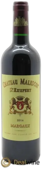 illustration du vin Château Malescot Saint-Exupéry 3ème Grand Cru Classé 2014