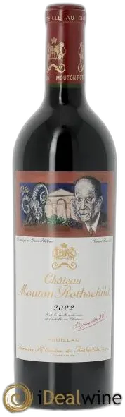 photo du vin Château Mouton Rothschild 1er Grand Cru Classé 2022