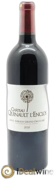 vue du vin Château Quinault L&Apos;Enclos