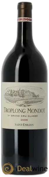 photo du vin Château Troplong Mondot 1er Grand Cru Classé b 2006