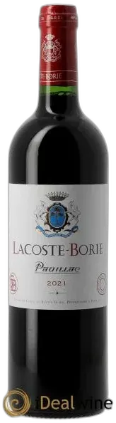 photo du vin Lacoste Borie 2021