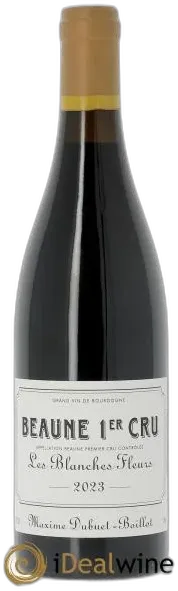 illustration du vin Beaune 1er Cru Blanches Fleurs Maxime Dubuet Boillot 2023