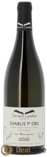 photo du vin Chablis 1er Cru les Beauregards Clément Lavallée