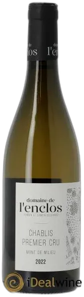 image du vin Chablis 1er Cru Mont de Milieu Domaine de L&Apos;Enclos 2022
