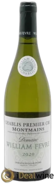 capture du vin Chablis 1er Cru Montmains William Fèvre