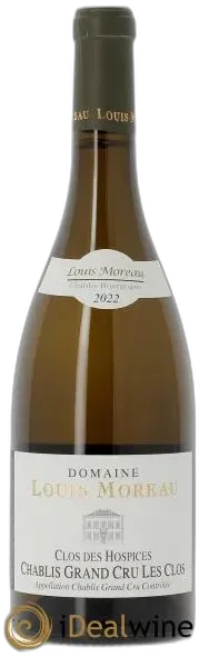 photo du vin Chablis Grand Cru les Clos Clos des Hospices Louis Moreau 2022