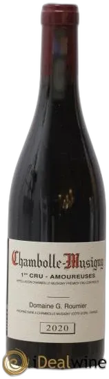 photos du vin Chambolle-Musigny 1er Cru les Amoureuses Georges Roumier 2020