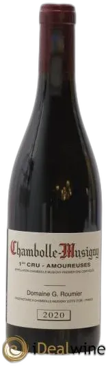photos du vin Chambolle-Musigny 1er Cru les Amoureuses Georges Roumier 2020