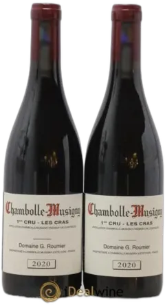 photos du vin Chambolle-Musigny 1er Cru les Cras Georges Roumier 2020