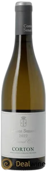 vue du vin Corton Grand Cru Comte Senard 2022