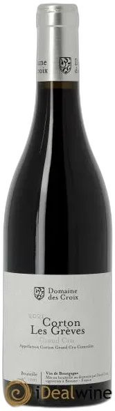 illustration du vin Corton Grand Cru les Grèves Croix 2021