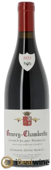 vue du vin Gevrey-Chambertin 1er Cru Lavaux Saint Jacques Denis Mortet 2023