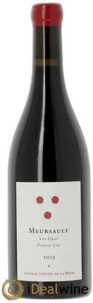 photo du vin Meursault 1er Cru les Cras Antoine Lepetit de la Bigne 2023