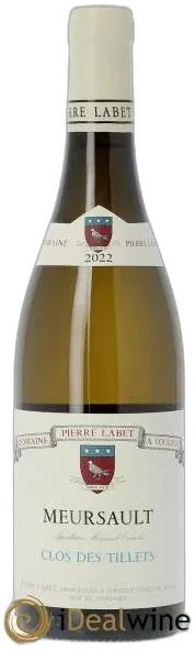 illustration du vin Meursault Clos des Tillets François Labet 2022