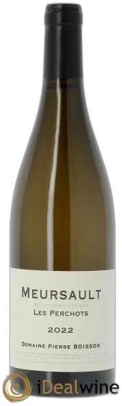 capture du vin Meursault les Perchots Pierre Boisson 2022