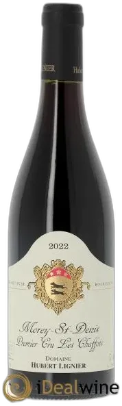 vue du vin Morey Saint-Denis 1er Cru les Chaffots Hubert Lignier 2022
