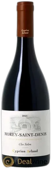 capture du vin Morey Saint-Denis Clos Solon Cyprien Arlaud 2021