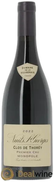 image du vin Nuits-Saint-Georges 1er Cru Clos de Thorey la Vougeraie 2022