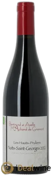 photos du vin Nuits-Saint-Georges les Hauts-Pruliers Machard de Gramont 2022