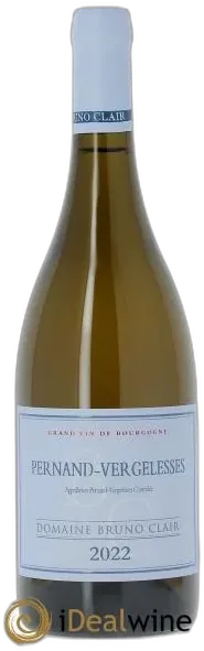 image du vin Pernand-Vergelesses Bruno Clair 2022