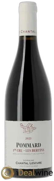 capture du vin Pommard 1er Cru les Bertins Chantal Lescure 2023