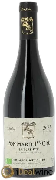 photo du vin Pommard 1er Cru Platière Fabien Coche 2023