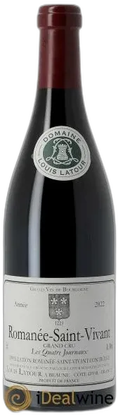 photo du vin Romanée-Saint-Vivant Grand Cru les Quatre Journaux Louis Latour