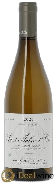 illustration du vin Saint-Aubin 1er Cru en Montceau Marc Colin & Fils 2023